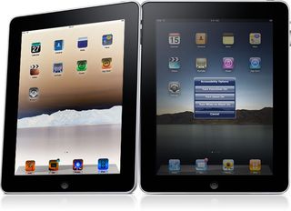 Options de contraste iPad.